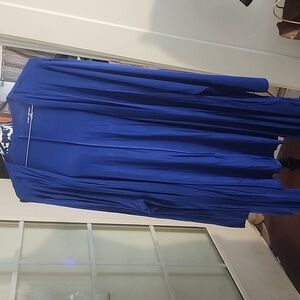 Lane Bryant Pepsi Blue Cardigan 26/28